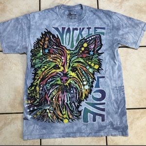 The Mountain Yorker Lover Tie Dye T-Shirt MEDIUM